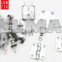 Окно тепличное Lun Fix туннельное, кровельное 64 х 60 см